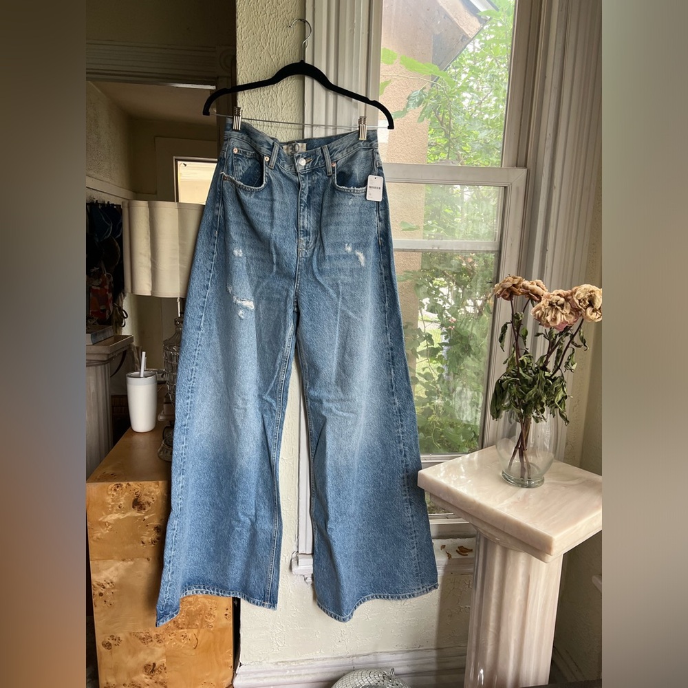 Free People Wide Leg Jeans